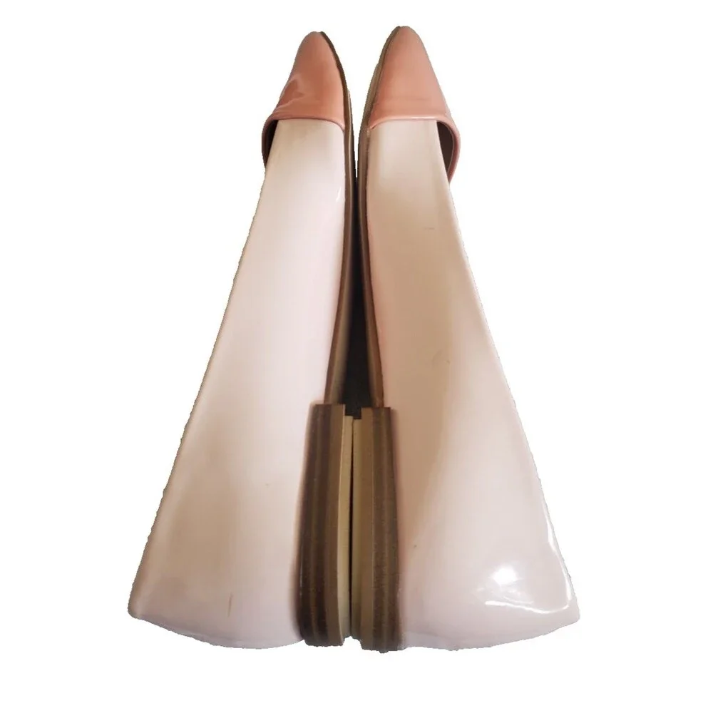 Zara Trafaluc Women's Flats Slip On Shoes Peach/ Pink Women's Size 6.5 EU 37